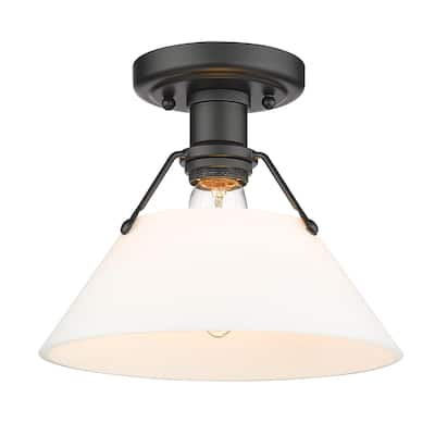 Orwell Flushmount - Matte Black