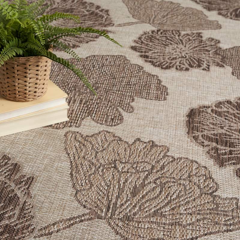 Nourison Garden Oasis Indoor/Outdoor Nature Area Rug