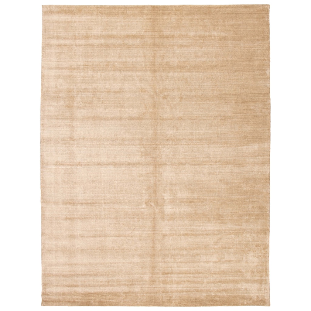 ECARPETGALLERY Hand-knotted Kashkuli Gabbeh Beige Wool Rug - 9'0 x 12'0