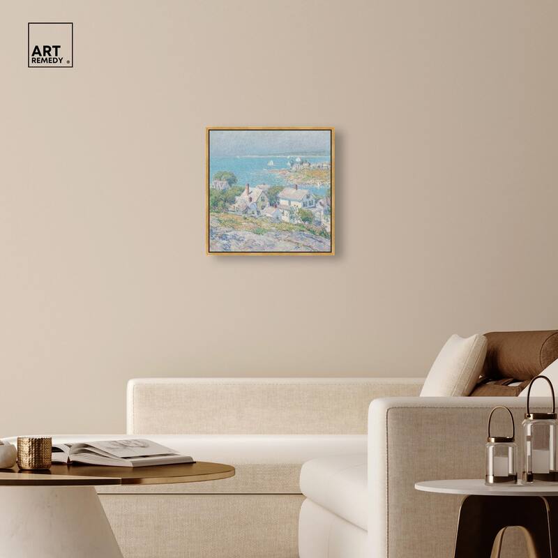 Hassam New England Headlands Canvas by Art Remedy