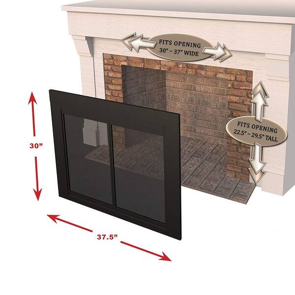 Shop Regal Flame 30 Premium Alpine Fireplace Expandable Black