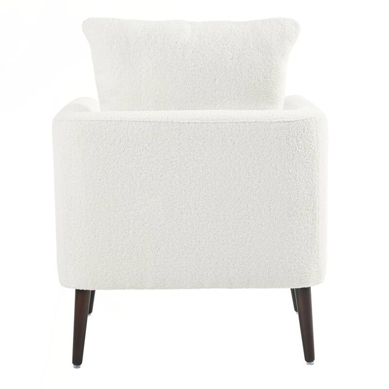 Comfortable Reading Chair with Wood Legs for Living Room, Bedroom,Reception Room