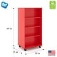 preview thumbnail 3 of 14, Tot Mate Open Double Sided Mobile Storage Locker / Bookcase - 60H