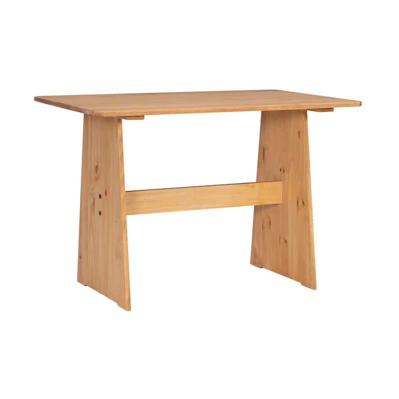 Wendell Solid Wood Corner Breakfast Nook Dining Set