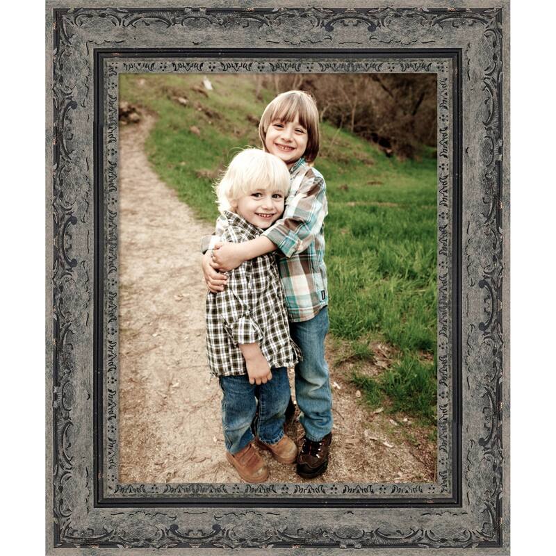 Filigree Picture Frame, Photo Frame - 11x14 - Filigree Matte Black