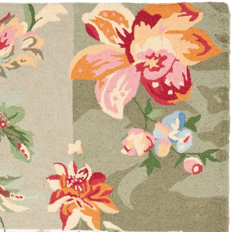 SAFAVIEH Handmade Chelsea Martika French Country Wool Rug