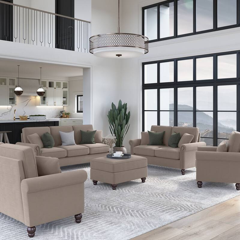 Coventry Accent Chair with Arms by Bush Furniture