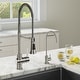 preview thumbnail 126 of 139, Kraus Britt Commercial 3-Function 1-Handle Pulldown Kitchen Faucet