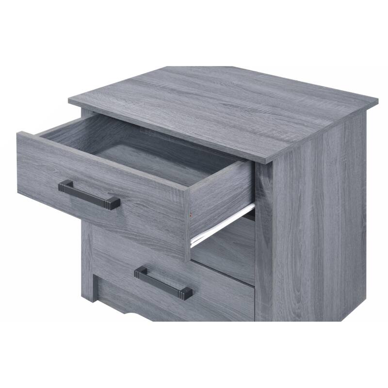 Glory Furniture Hudson Nightstand , Gray