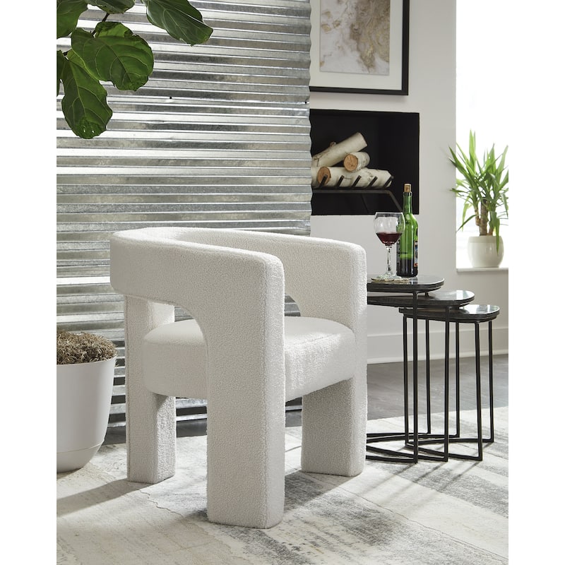 Signature Design by Ashley Landick Accent Chair - 29.25" W x 24.25" D x 30" H - Beige