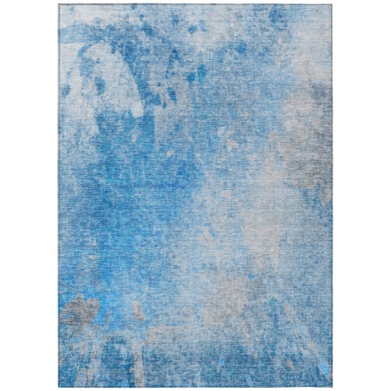 Alto Contemporary Abstract Weather Resistant Timeless Fusion Outdoor Rug