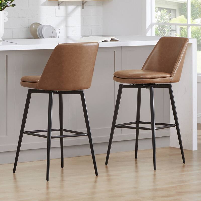 Ariel Counter Height Swivel Barstool Set