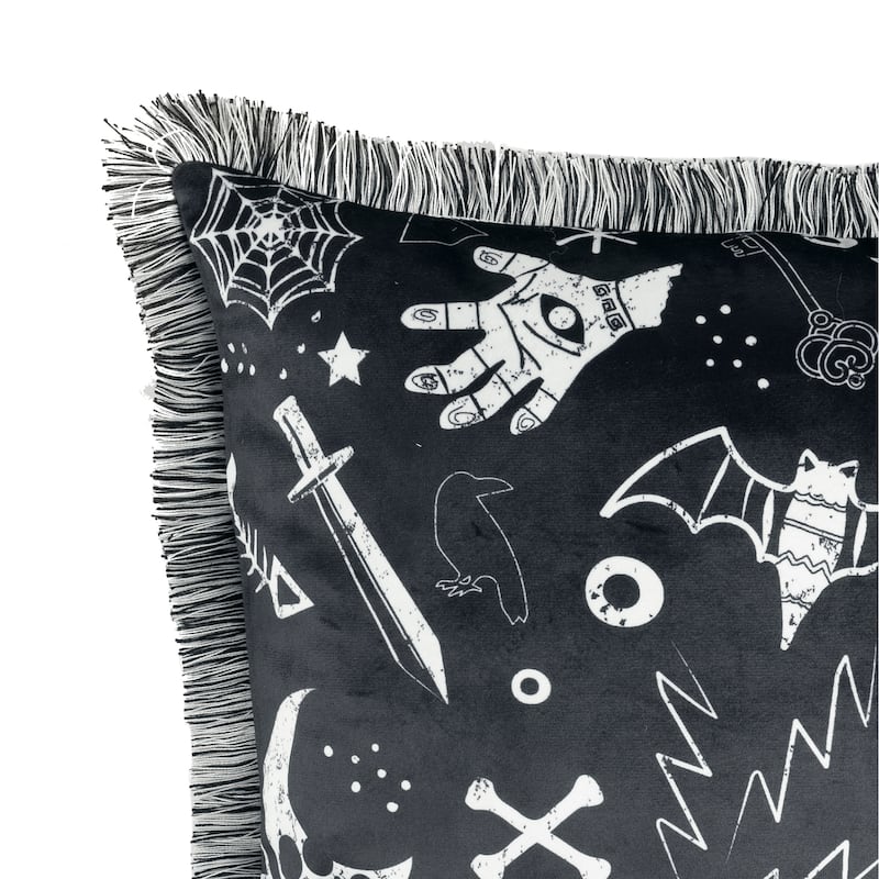 Lush Decor Halloween Elements Decorative Pillow Single