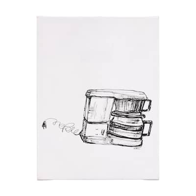 Drip Coffee Maker (15 x 20) Canvas Art Print