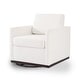 preview thumbnail 107 of 154, Set of 2 Modern Swivel Accent Armchairs Upholstered Arm Chairs
