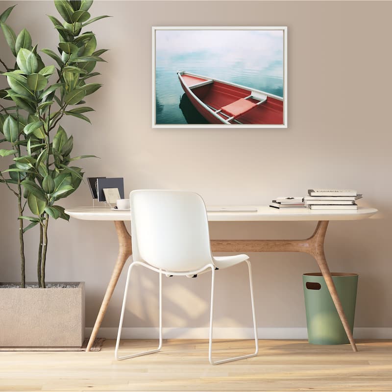 Kate and Laurel Sylvie Floating in the Sky Framed Canvas by Alicia Bock