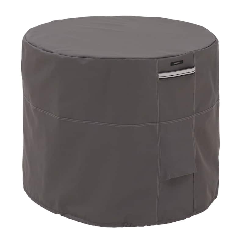 Classic Accessories Ravenna Water-Resistant 34 Inch Round Air Conditioner Cover