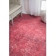 preview thumbnail 23 of 29, Nuloom Traditional Medallion Border Grey Rug