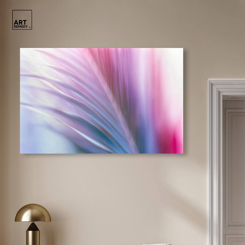 Pastel Speed II Canvas by Art Remedy, Gallery Wrapped