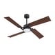 preview thumbnail 27 of 33, GetLedel 56" 4-Blade DC Motor Dimmable LED Ceiling Fan with Remote Control and Light Kit