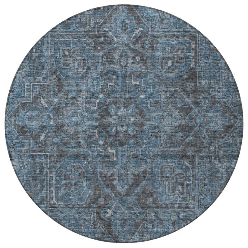 Lasi Oriental Weather Resistant Classic Elegance Outdoor Rug