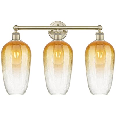 Innovations Lighting 616-3W-18-25 Brookhaven Flute Vanity Brookhaven
