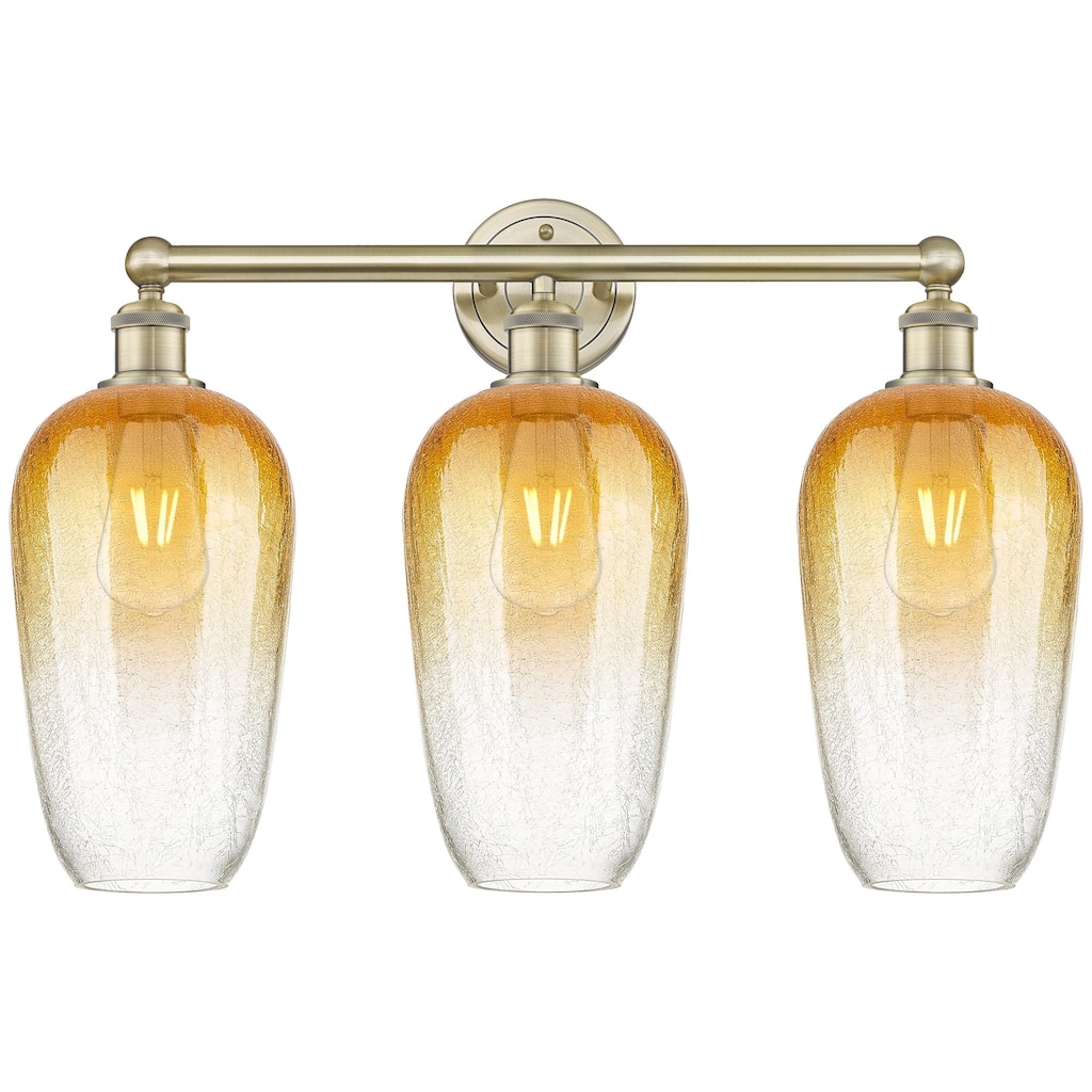 Innovations Lighting 616-3W-18-25 Brookhaven Flute Vanity Brookhaven