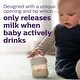 preview thumbnail 2 of 3, Natural Baby Bottle With Natural Response Nipple 4 oz 3 Pack in Clear