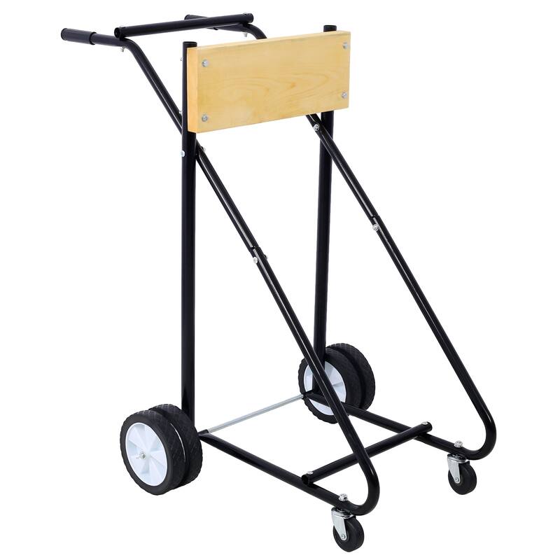 Outboard Boat Motor Stand, Engine Carrier Cart Dolly for Storage, 315lbs Weight Capacity