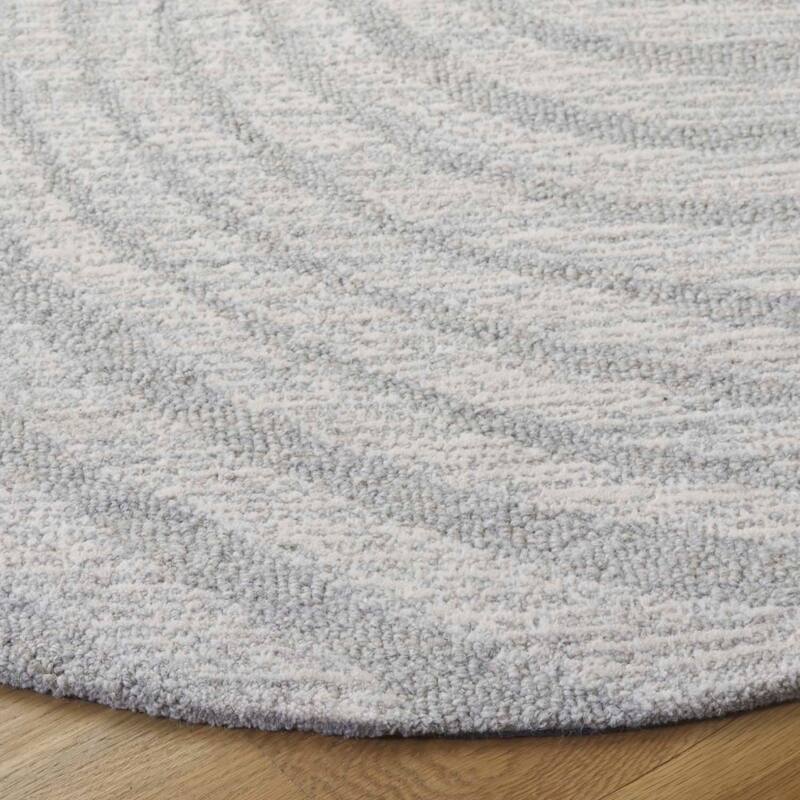 SAFAVIEH Handmade Novelty Blerona Swirl Wool Rug
