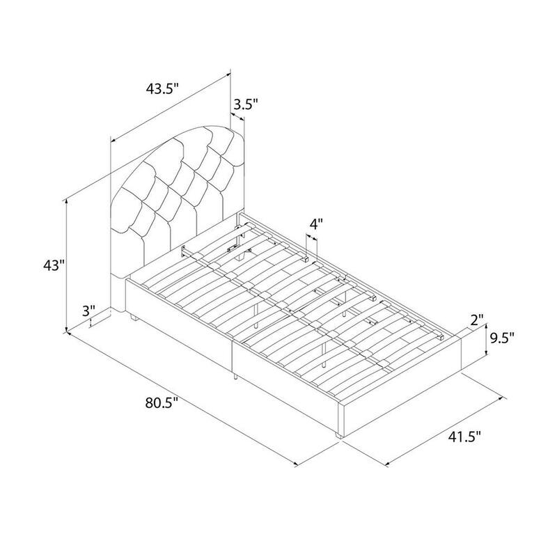 Avenue Greene Carson Upholstered Bed