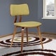 preview thumbnail 22 of 21, Carson Carrington Ladeplads Mid-century Walnut Chair Green