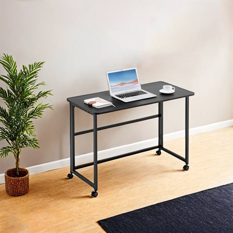 39.4" Foldable Computer Desk - Black