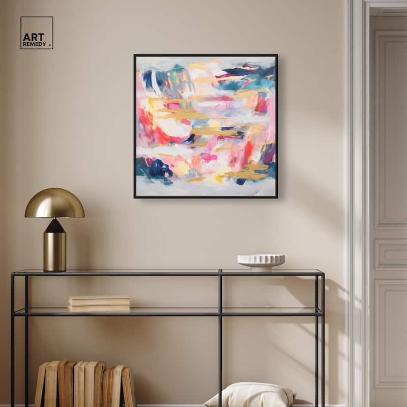 Balipink III Canvas by Art Remedy