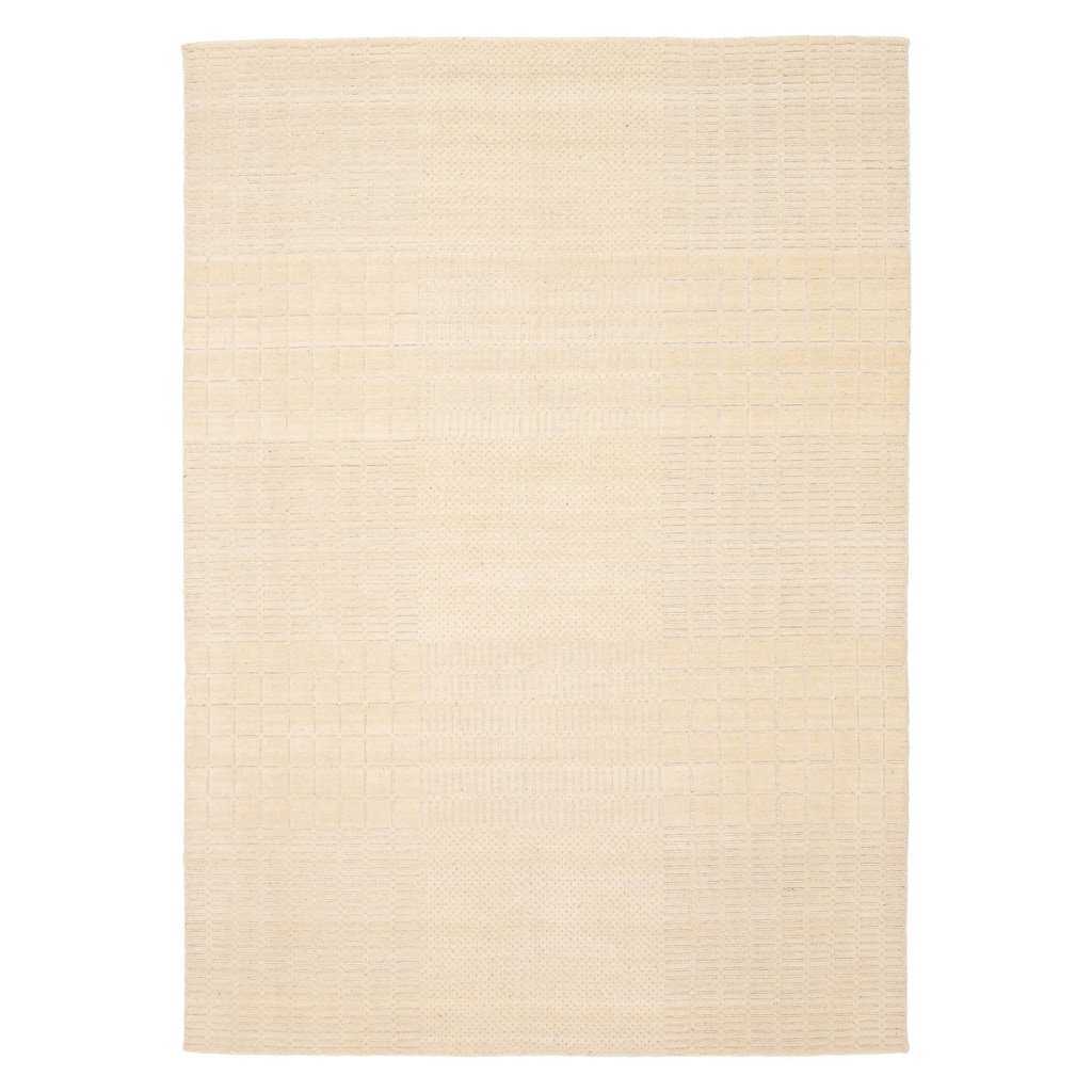 Kashkuli Gabbeh Cream Rug 5'3" x 7'6" - 5'3 x 7'6