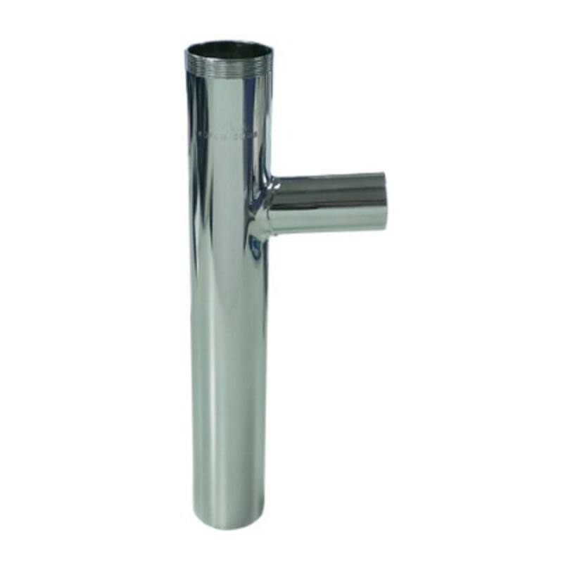 PROFLO 1-1/4" x 8" 20 Gauge Thread Top Branch Tailpiece