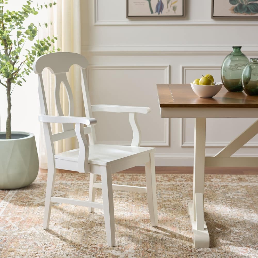 SAFAVIEH Home Hannelore Arm Chair - 18"W x 21"D x 39"H