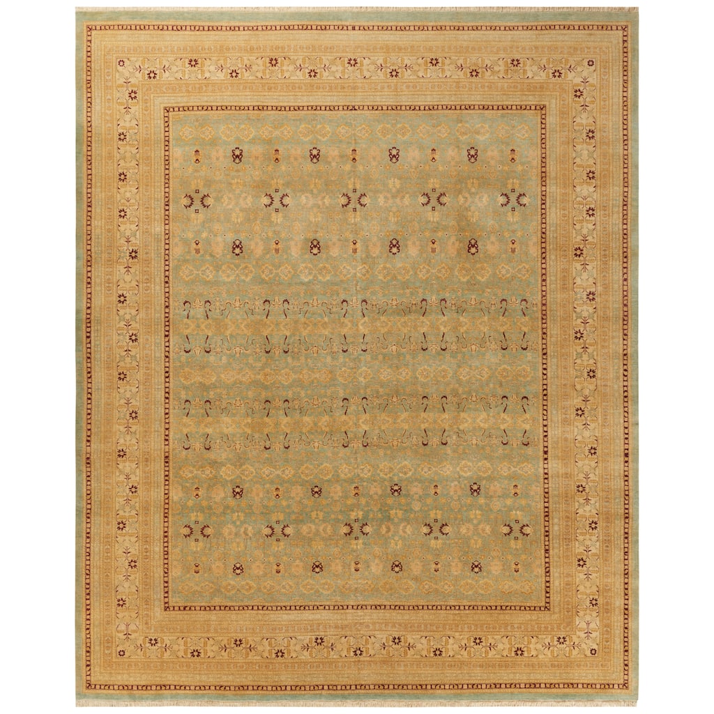 SAFAVIEH Couture Hand-knotted Heirloom Dafnoula Traditional Oriental Wool Rug