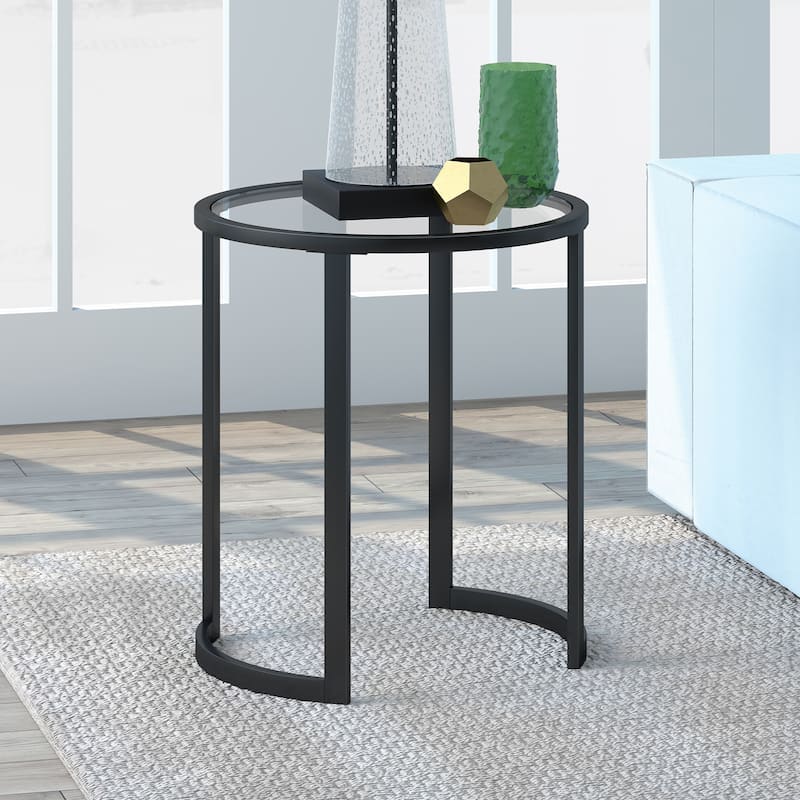 Mitera 20" Wide Round Side Table - 20" Wide