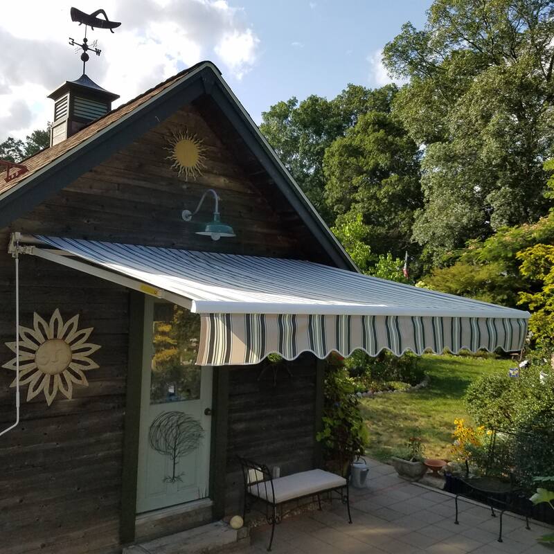 ALEKO Replacement Fabric for 10 x 8 Retractable Awning
