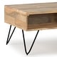 preview thumbnail 33 of 48, Moreno Mango Wood Metal Rectangle Industrial Lift Top Coffee Table