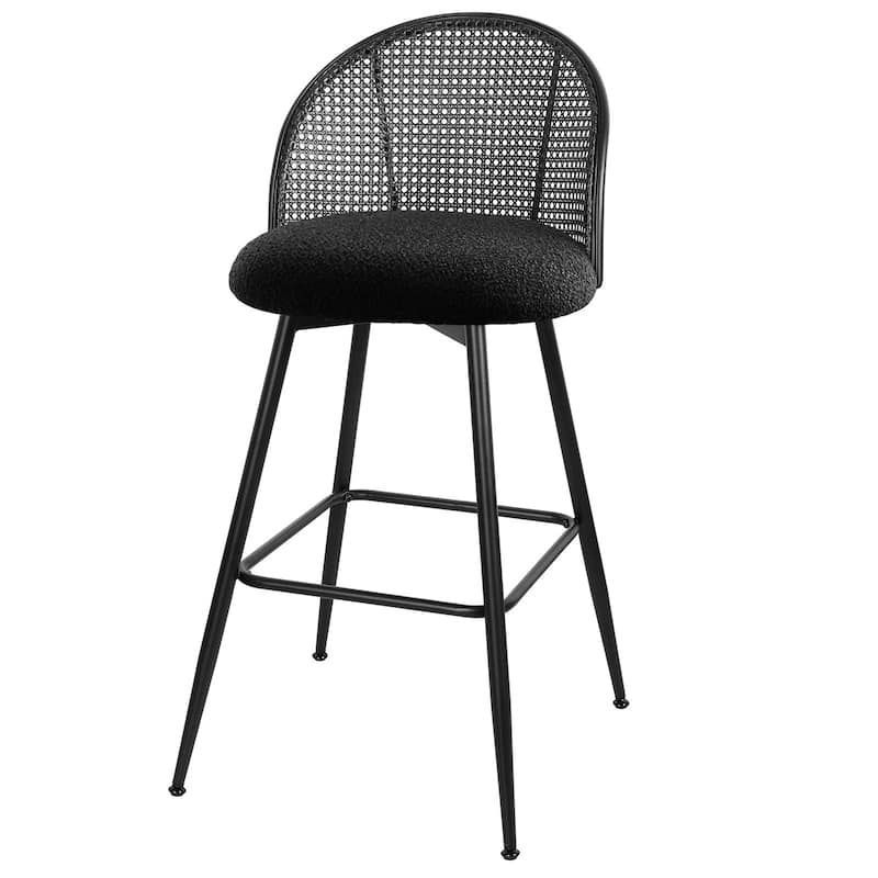 26"/29" Swivel Barstools Counter Height Bar Stool w/ Metal Legs