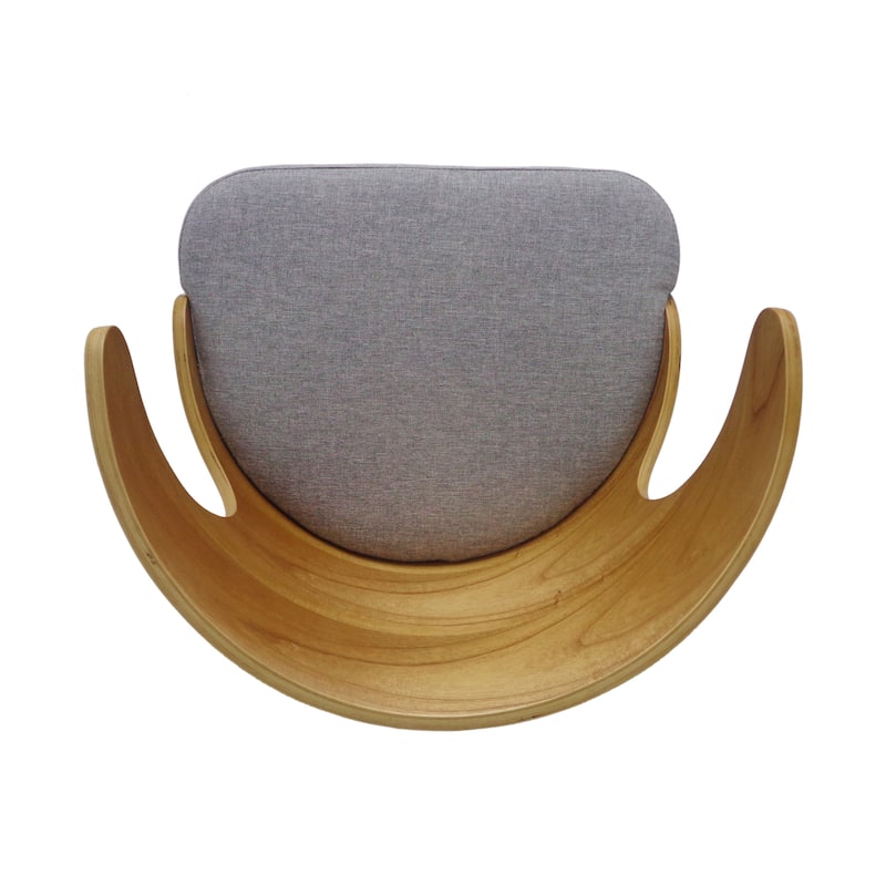 Modern Set of 2 Bar Stools with Backrest, Padded Seats, Solid Wood Frame for Bar Dining Room Living Room and Café