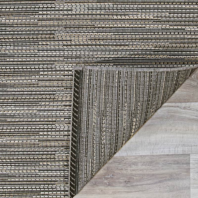 Samantha Diva Gray- Multicolor Indoor/ Outdoor Area Rug