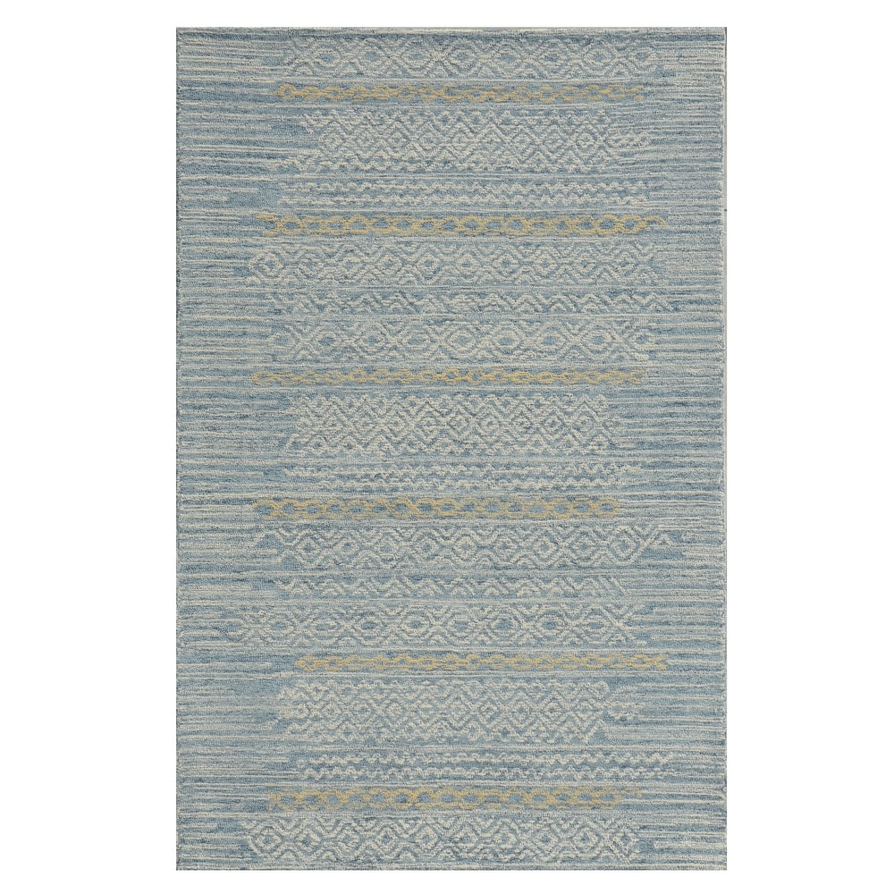 Domani Ridge Geometric Chevron Area Rug