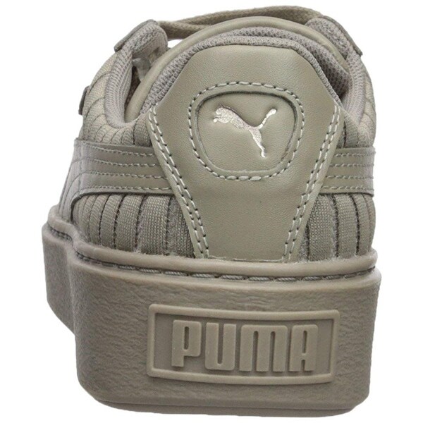 puma women's basket platform euphoria gum sneaker