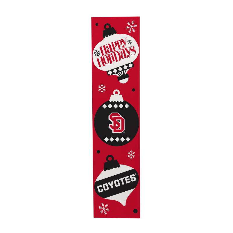 47" Double Sided Seasonal Porch Leaner, University of South Dakota - 47" x 11.25"