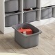 preview thumbnail 7 of 7, Qaba Kids Toy Storage Organizer w/ 3 Layers & 6 Storage Bins, Gray