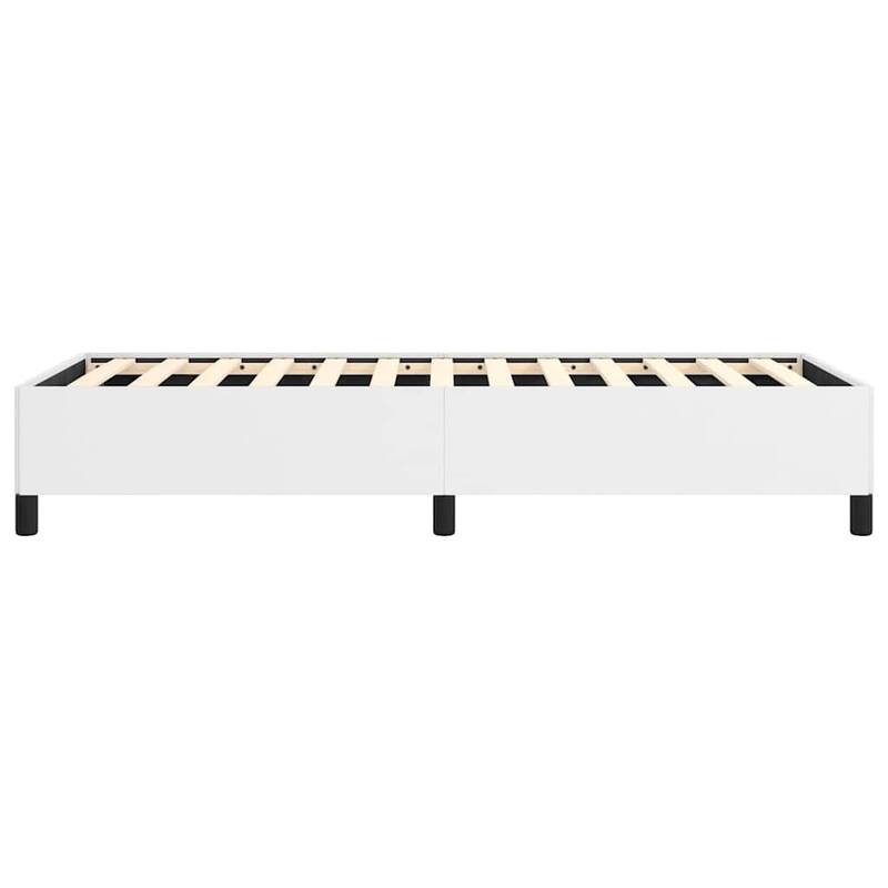 vidaXL Bed Frame, Faux Leather, No Mattress