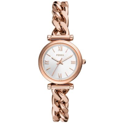 Fossil Women's Carlie Silver Dial Watch - ES5330 - 6 (36)